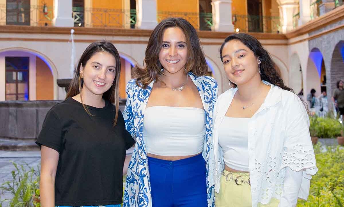 Abigail García, Andrea Sanroman y Monserrat Islas
