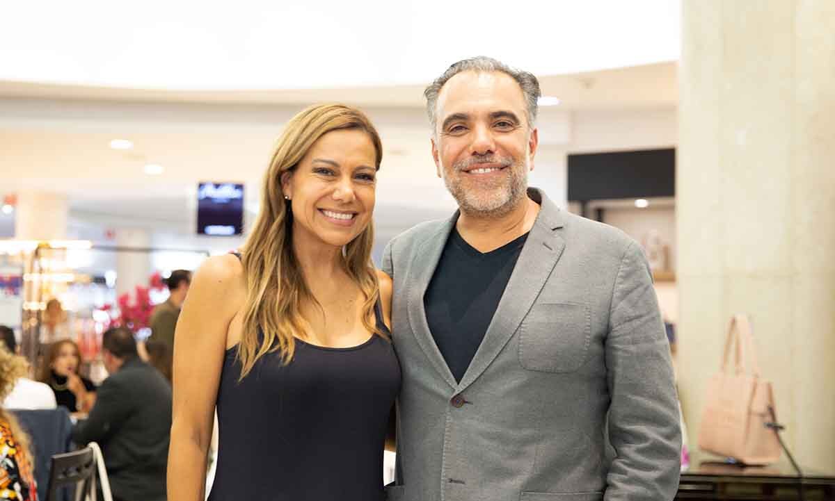 Alicia Guzmán y Eduardo Valdés