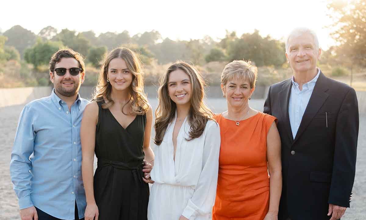 Martín Alonso, Fer Navarro, Constanza Navarro, Cindy Contreras y Juan Carlos Navarro