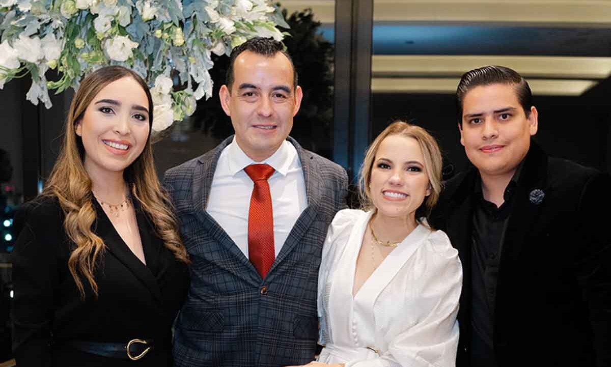 Gretha Chevalier, Jorge Mora, María Andrea Díaz y Rafael Cano