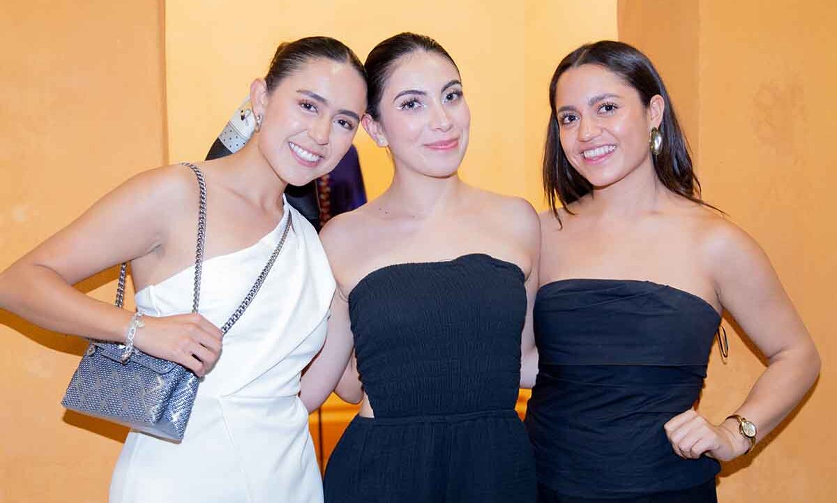 Denise Bernardino, Carolina Aguilar y Montse Osorio