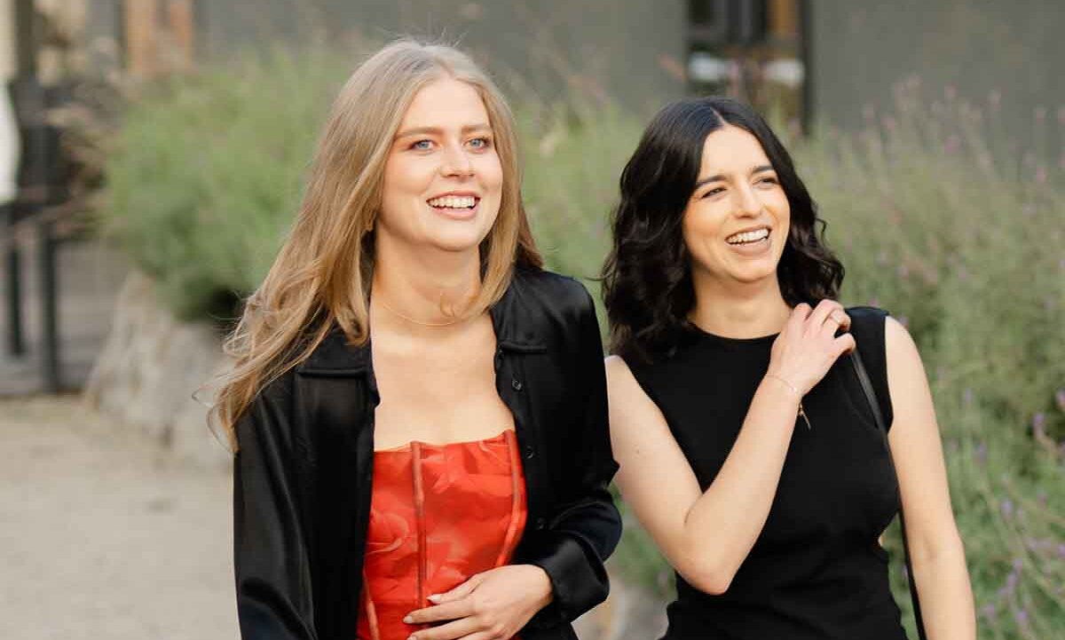Aura Caraza e Isabella Romero
