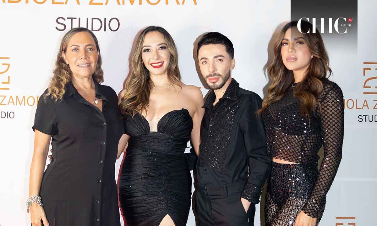 Tere Guzmán, Fabiola Zamora, Diego Golzarri y Diana Paz (Fotos: Yanahui F. Sevilla)