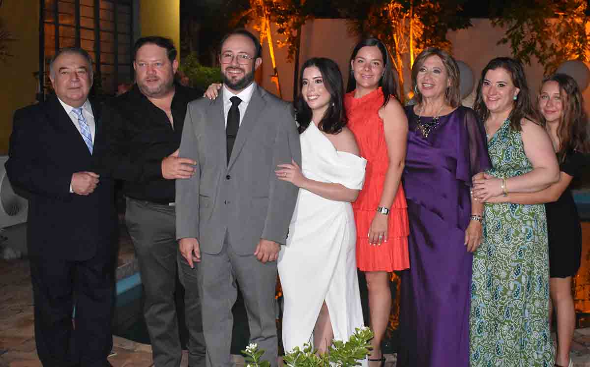 JOSÉ MANUEL BENITEZ, JOSÉ MANUEL BENITEZ, RAFAEL BENITEZ, NORA MARTÍNEZ, PRISCILA DE BENITEZ, MARIAGEL MANZUR, MARIAGEL BENITEZ Y MARÍA JOSÉ BENITEZ