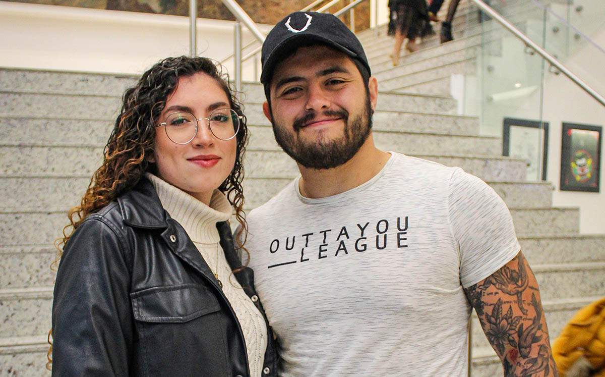 Sai Colin y Rodrigo Rodríguez
