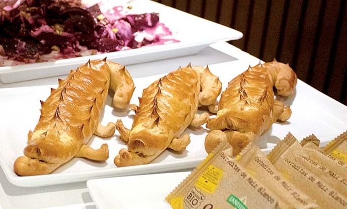 Deliciosos panes típicos en forma de Juancho