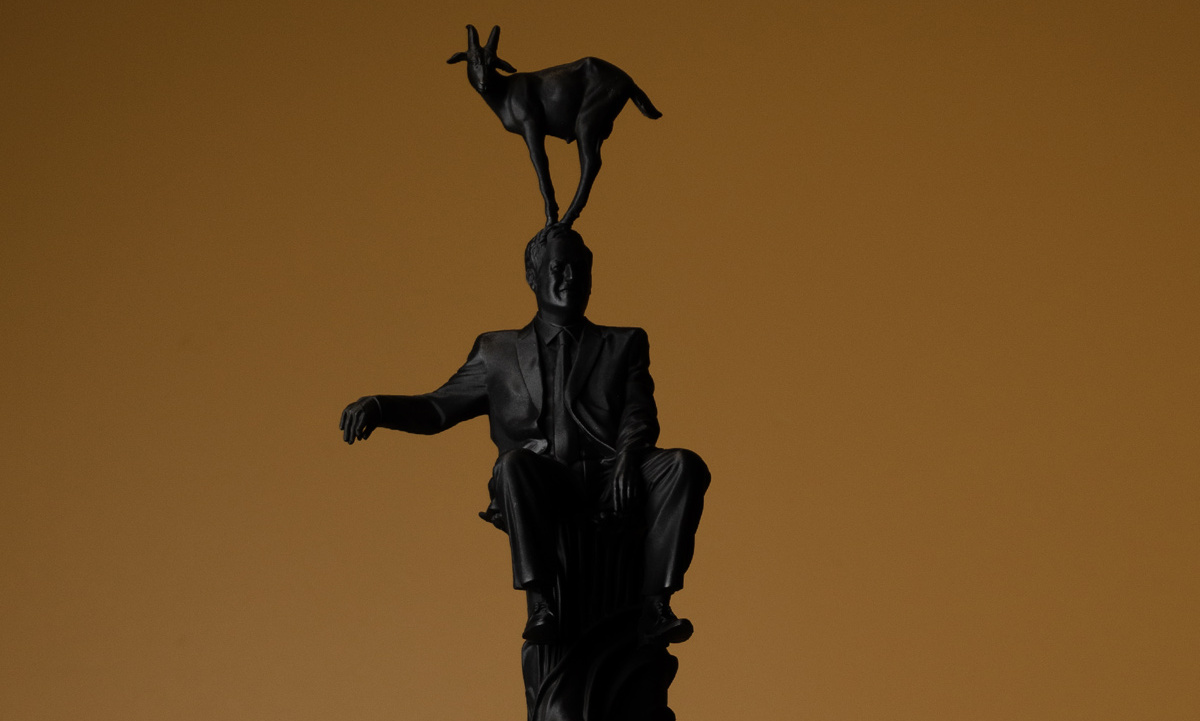 Escultura de Ramsés Ruiz