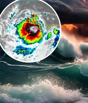 Tormenta tropical Gilma se intensifica; ¿cómo afectará a México? (Foto: X/Meta AI)