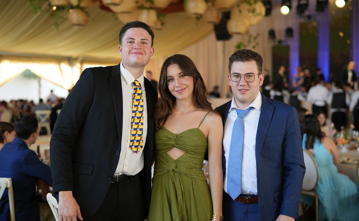 Alessandro, Caterina y Adolfo