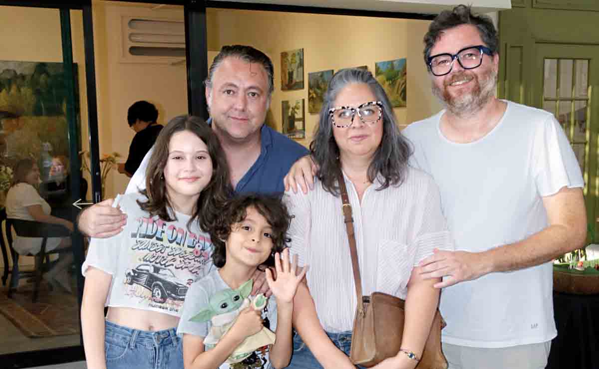 Angel Marz,  Laura Cantú, Leo Marz, Tavis Martínez y Radek Martínez / Fotos: Omar Valdez