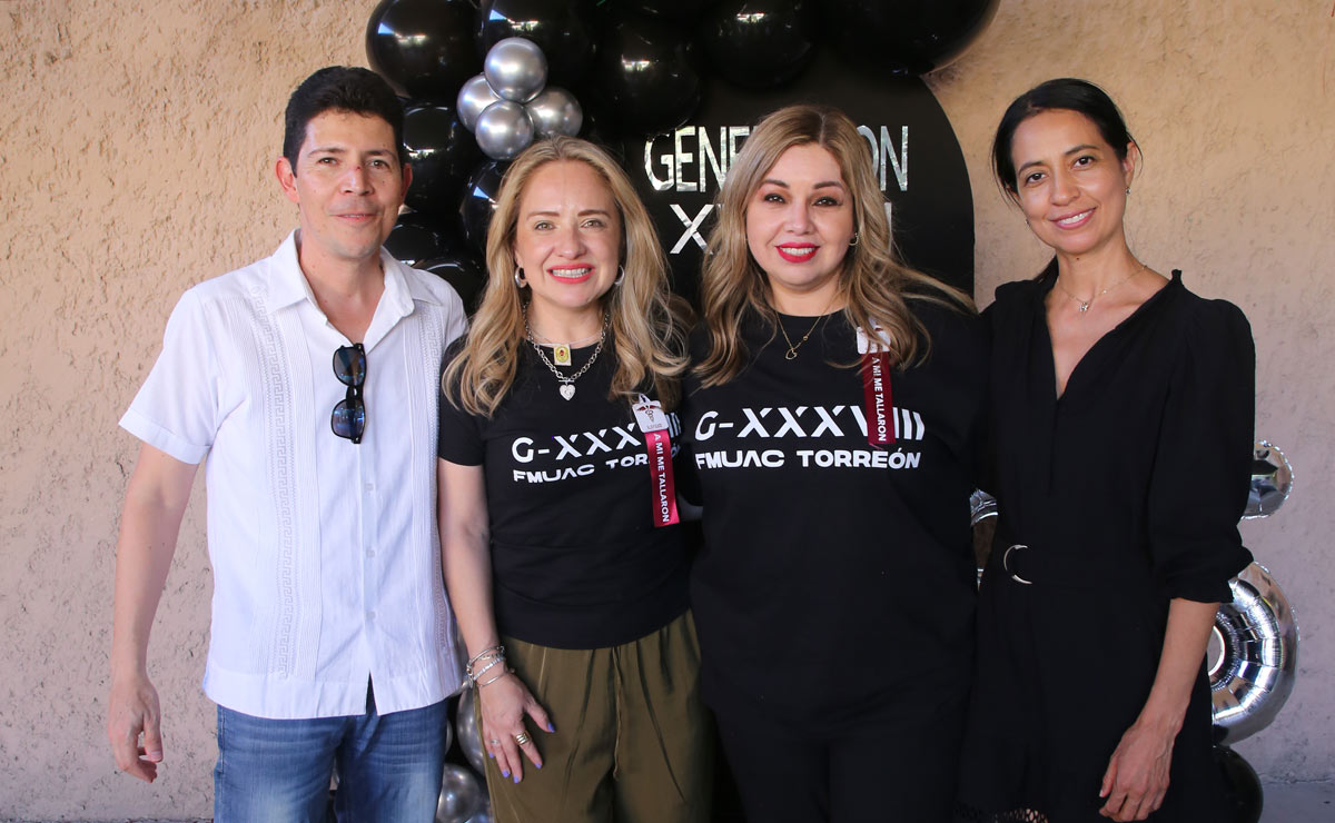 Carlos, Gaby, Karina e Isela