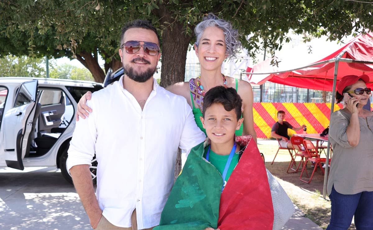 Daniel, Emma y Luis Fernando