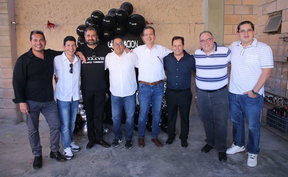 Gerardo, Carlos, Antonio, Andrés, Arturo, Luis, Héctor y Roberto