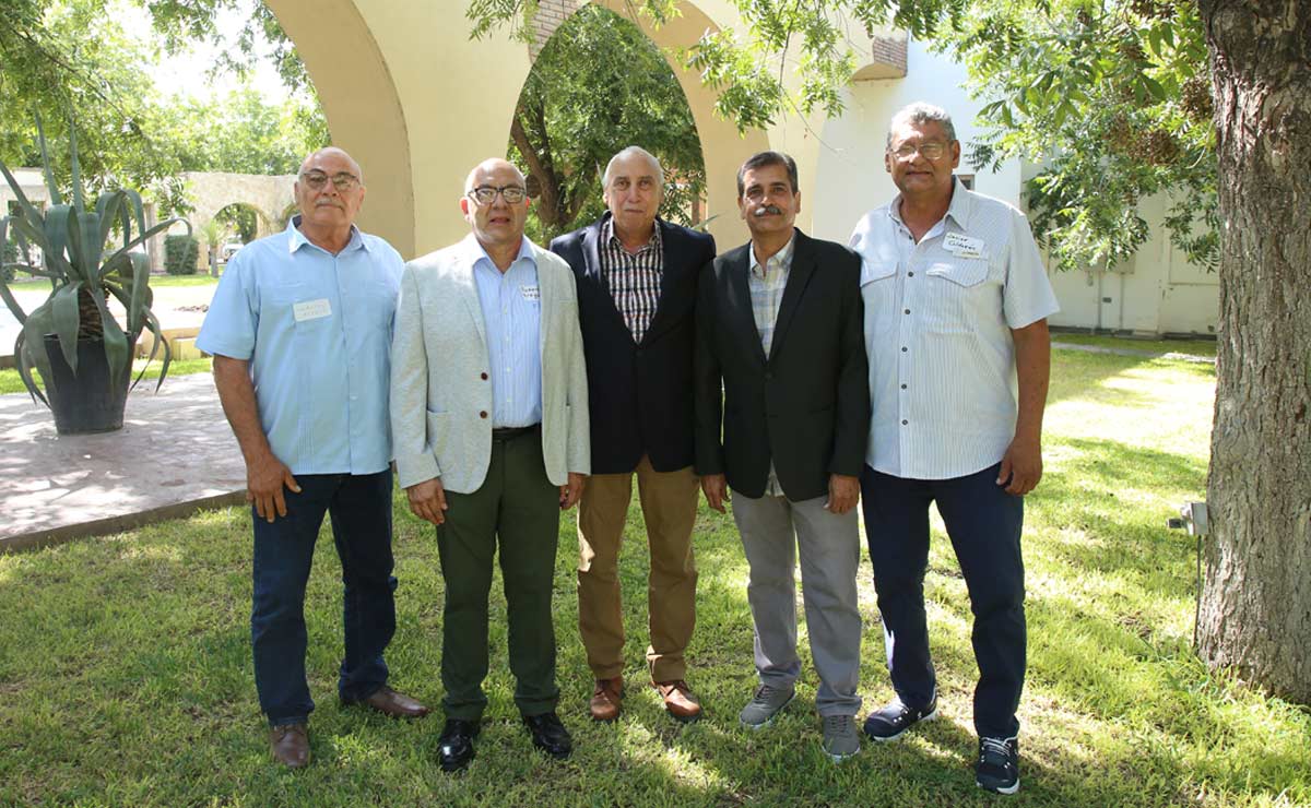 Gerardo, Jorge, Heriberto, Francisco y Javier