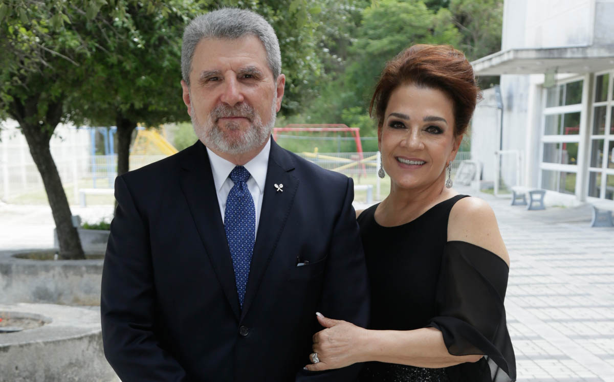 José María González y Adriana Domene