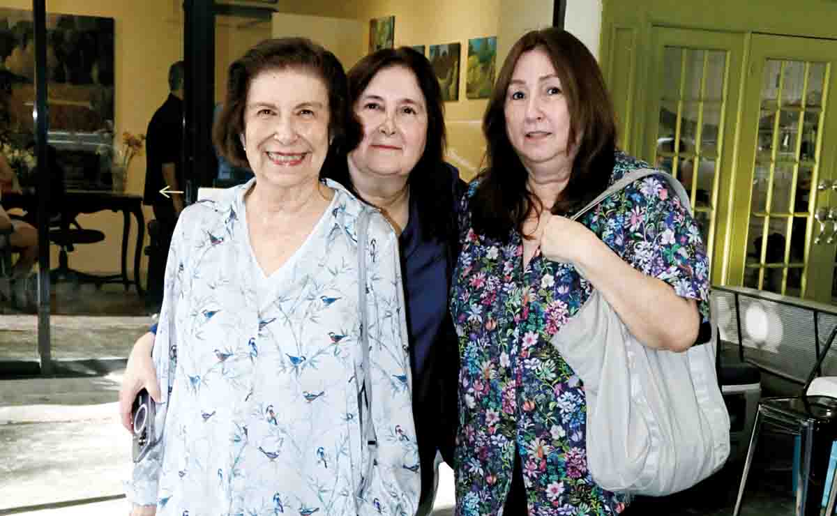 Leticia Guajuardo de Odriozola, Cucuy Odriozola y Verónica Odriozola / Fotos: Omar Valdez
