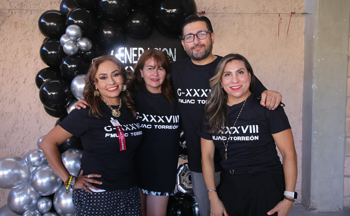 Marcela, Aretha, Héctor y Karina