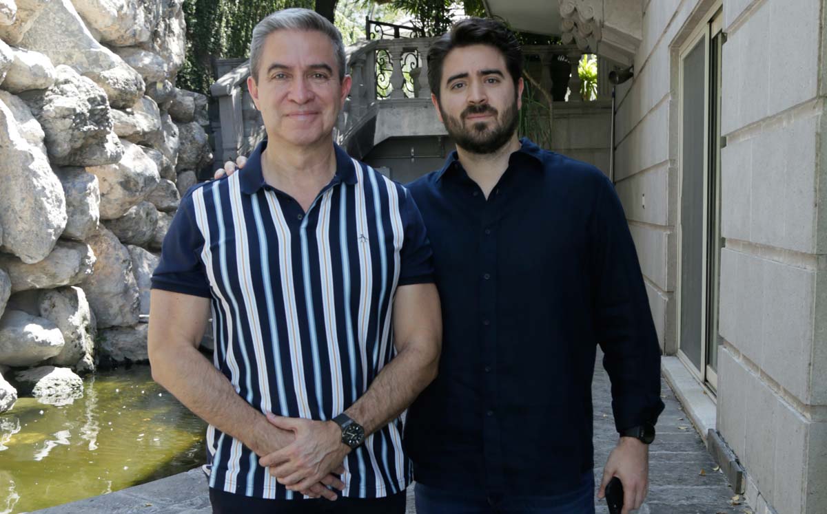 Mario Barraza y Adrián Barraza