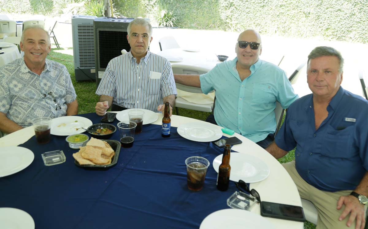Ramón Treviño, Romeo Treviño, Frank González y Braulio Campos