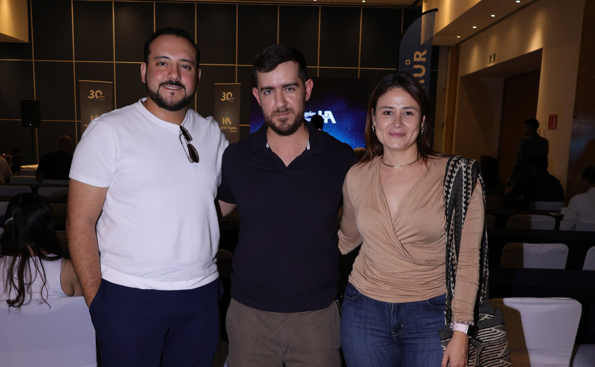 Rodrigo, José y Marcela