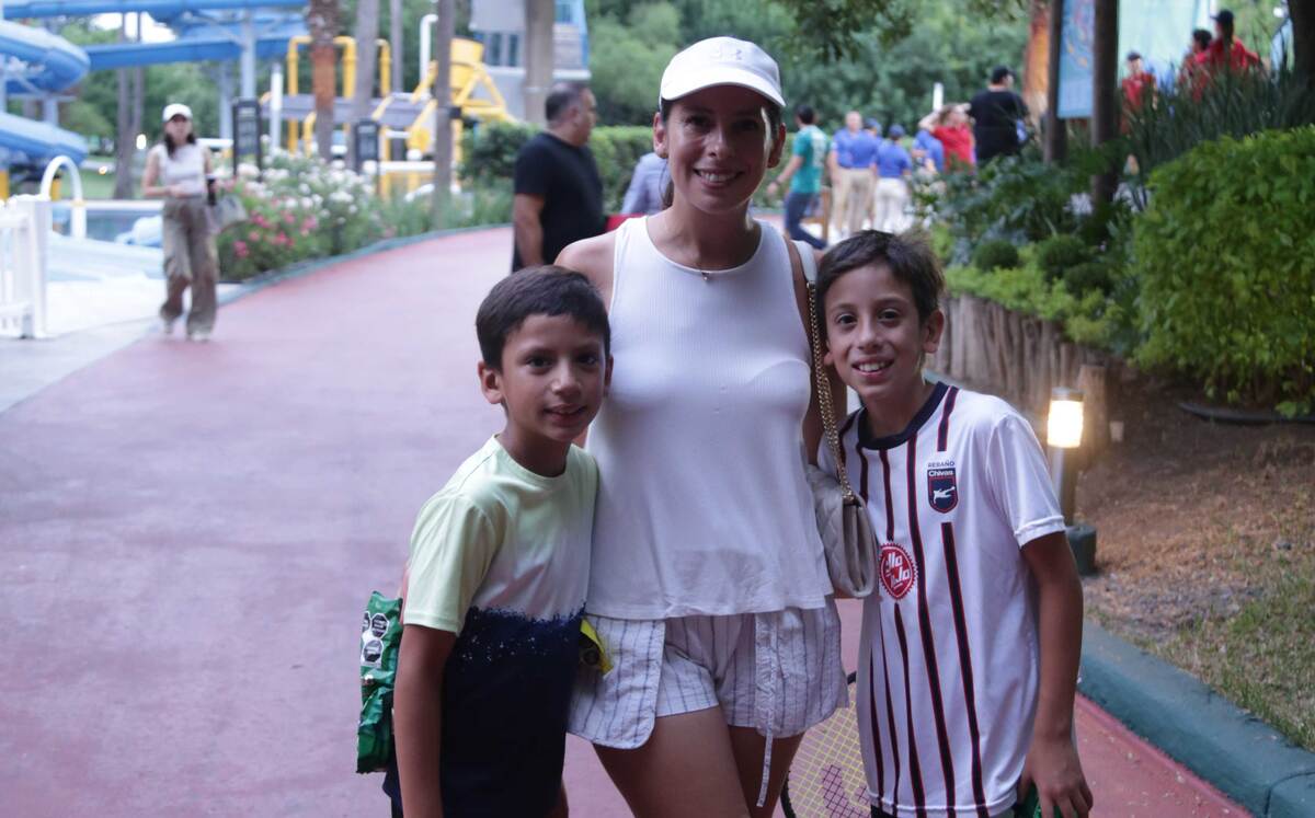Vanessa Rodríguez, Matías Martínez y Marco Martínez