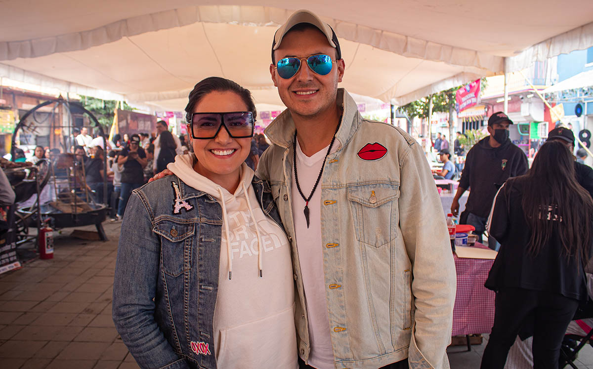 Carla Montiel y Rodrigo Bedolla