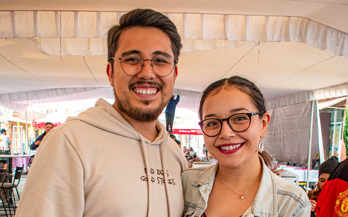Diego Rueda y Adriana León