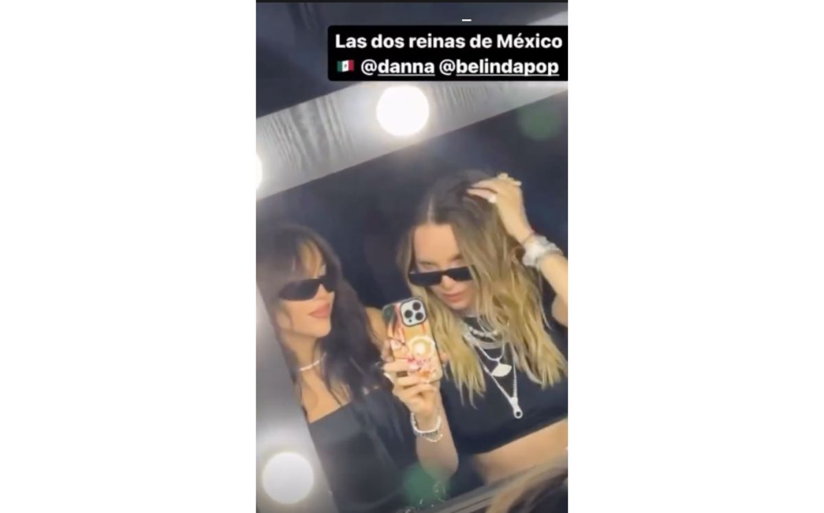 Belinda y Danna Paola son las reinas de México (Instagram)