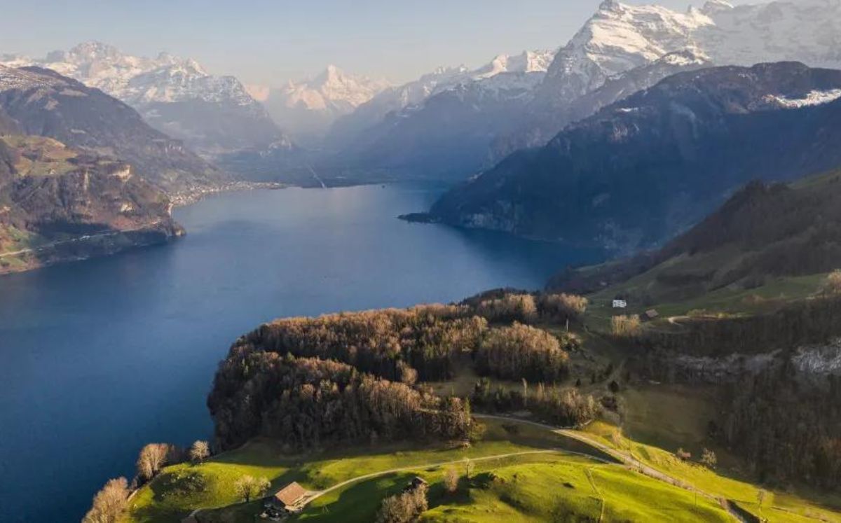 Lago de Lucerna en el centro de Suiza (Getty Images)