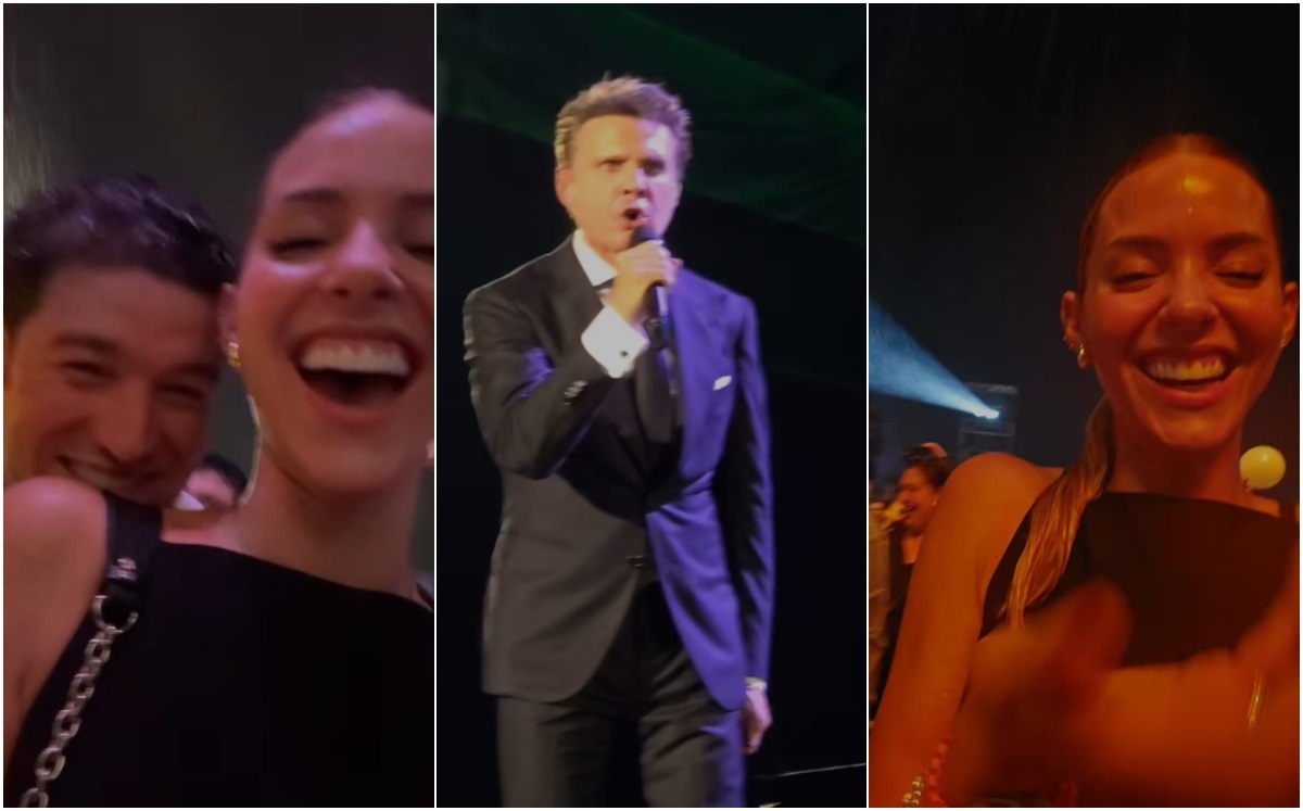 Mariana Rodríguez roba cámara en concierto de Luis Miguel (Foto: Instagram)