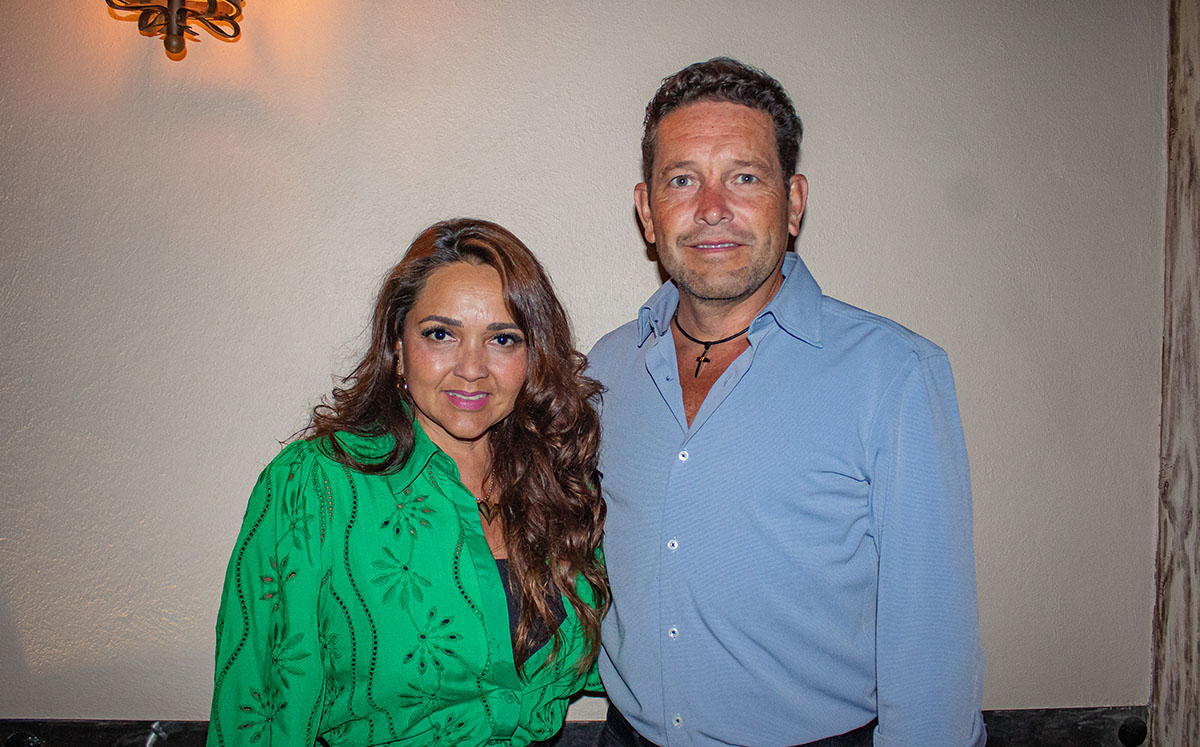Erika Chávez y Luis Flores