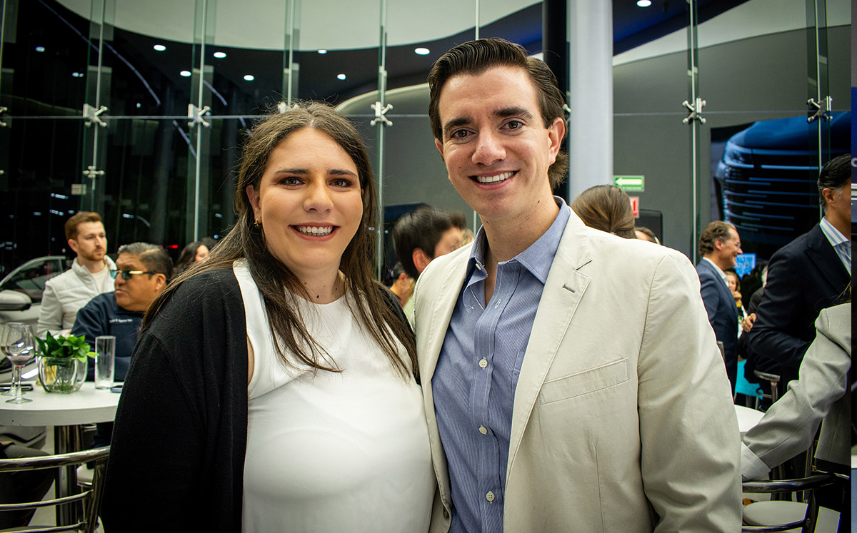 Marina Amescua y Andrés O’Farrill