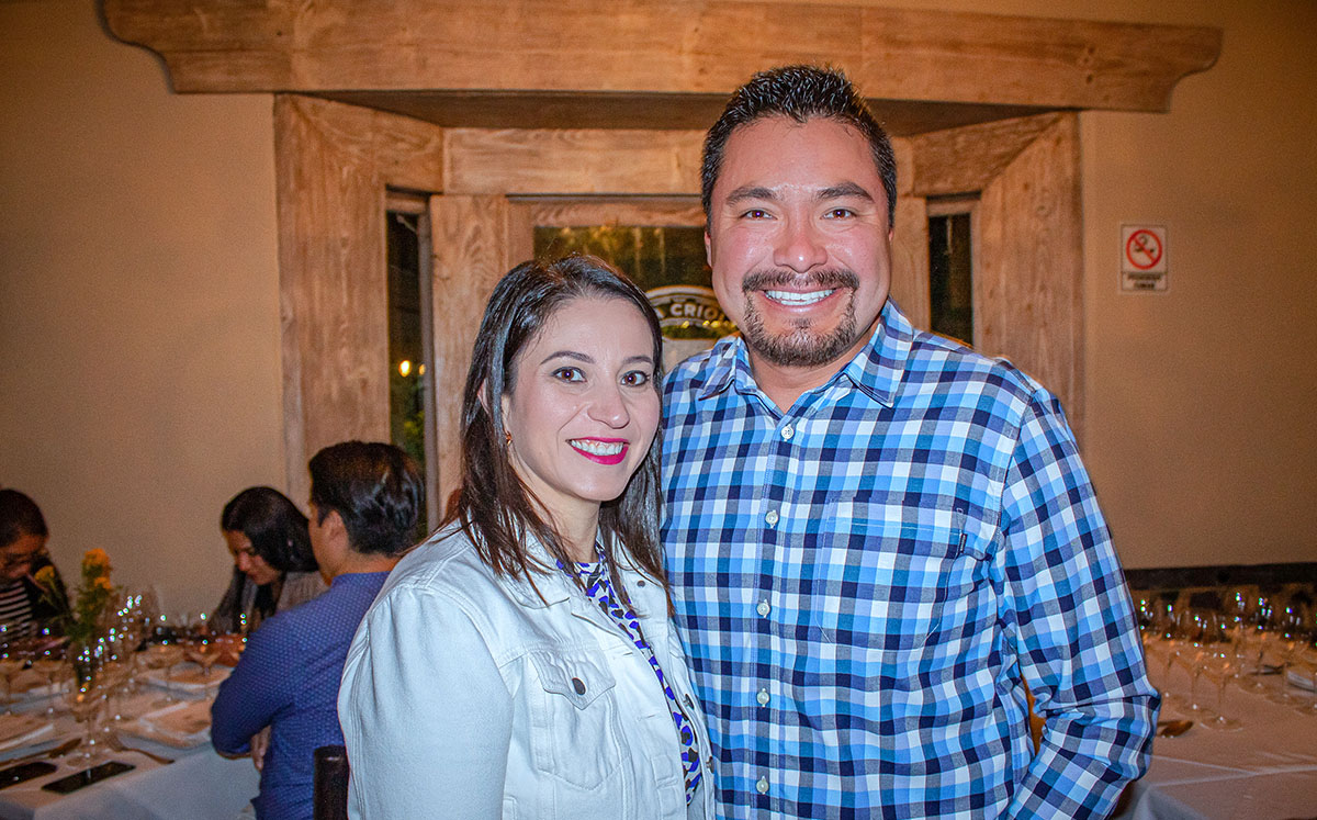 Tatiana Mares y Sergio Ochoa