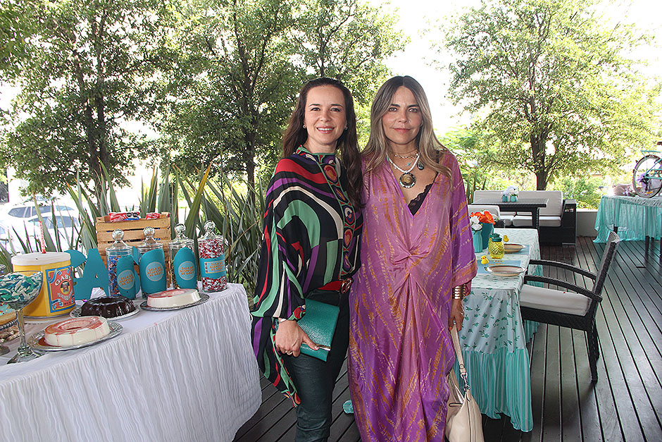 Mirza Flores y Celina Jáuregui
