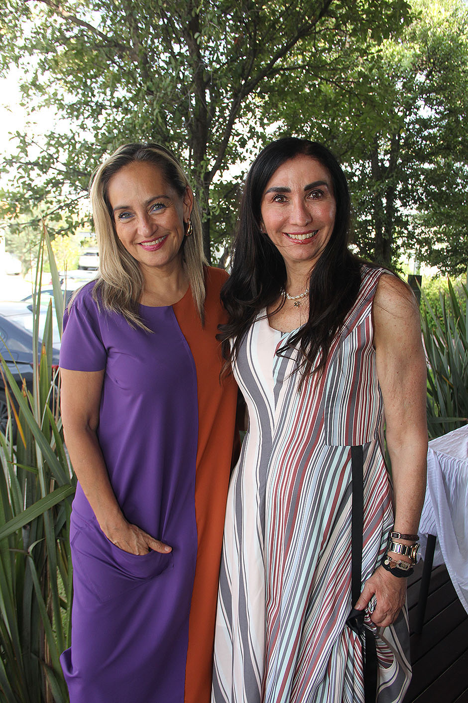 Paty Gascón y Elba Villa
