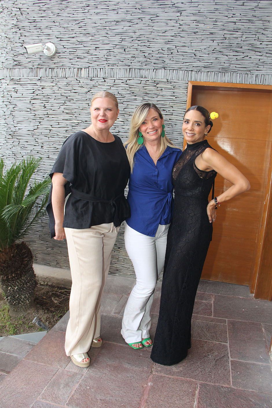 Valeria Castillejos, Marcela Atristain y Clo Jiménez