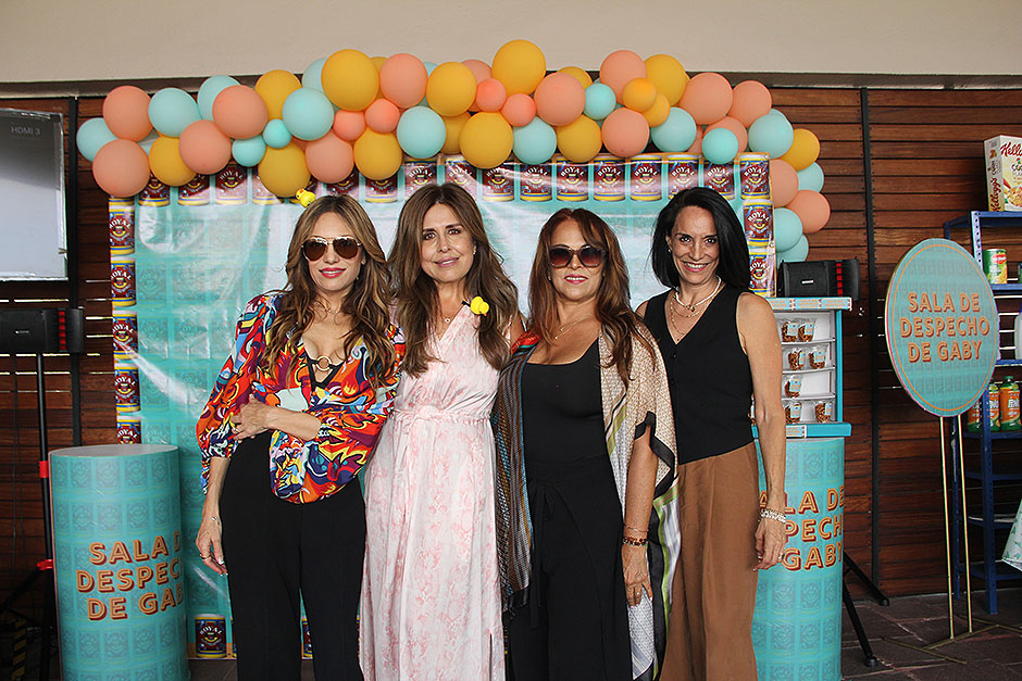 Vero González, Perla Castañeda, Alma Rosa Villalbazo y Mónica Vargas