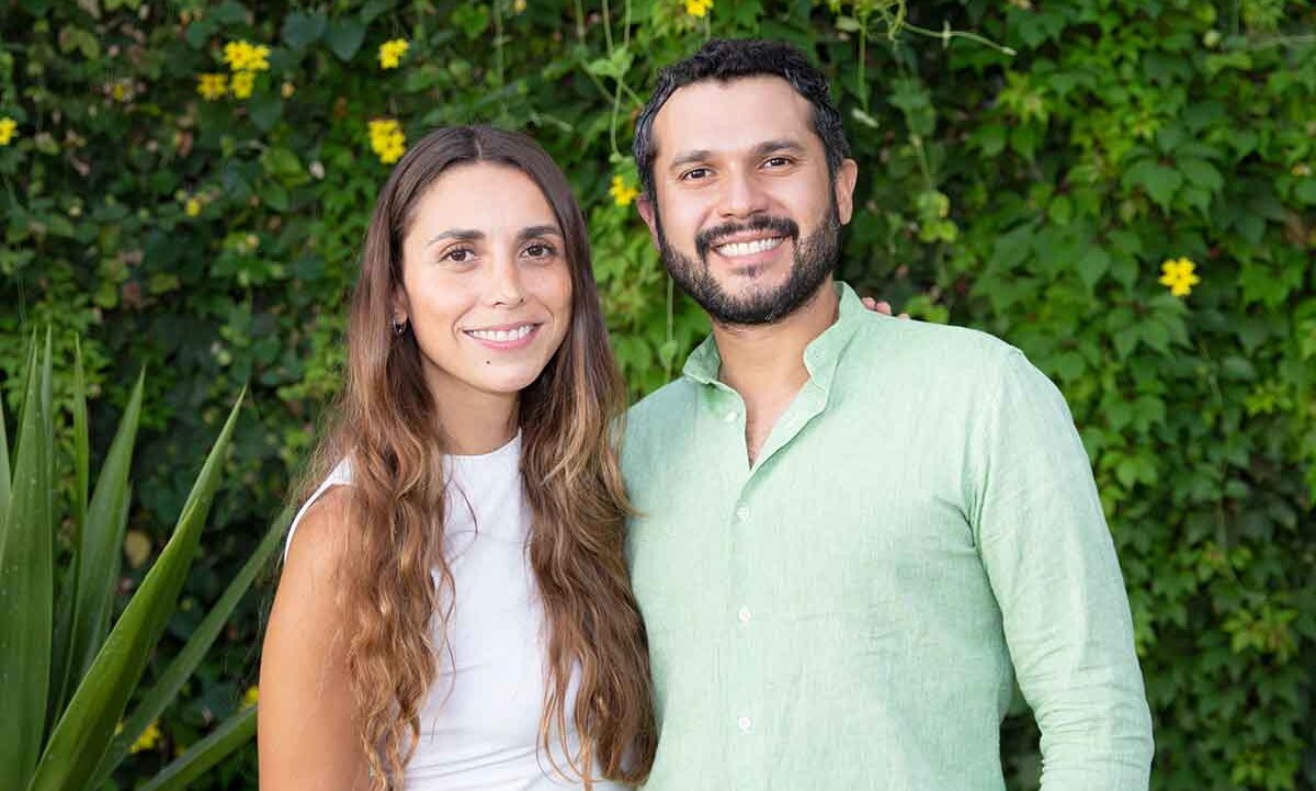Andrea Zernadetta y Luis Villaseñor