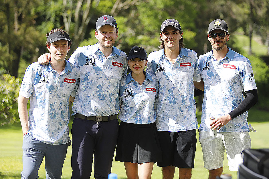 Alexis Faraudo, Juan Pedro Faraudo, Cristina Sandoval, Mateo Villicaña y Elí Maldonado