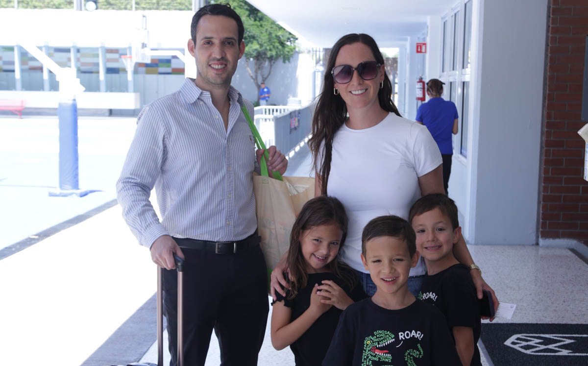 Antonio Elizondo, Marifer Sánchez de Elizondo, Fer Elizondo, Gabriel Elizondo y Andrés Elizondo
