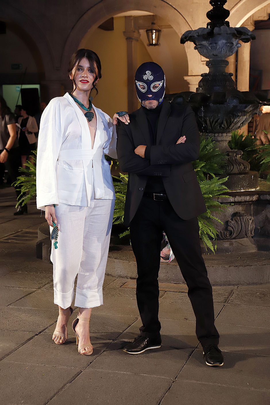 Brenda Guitrón y Jorge Cisneros “Don Luchas”