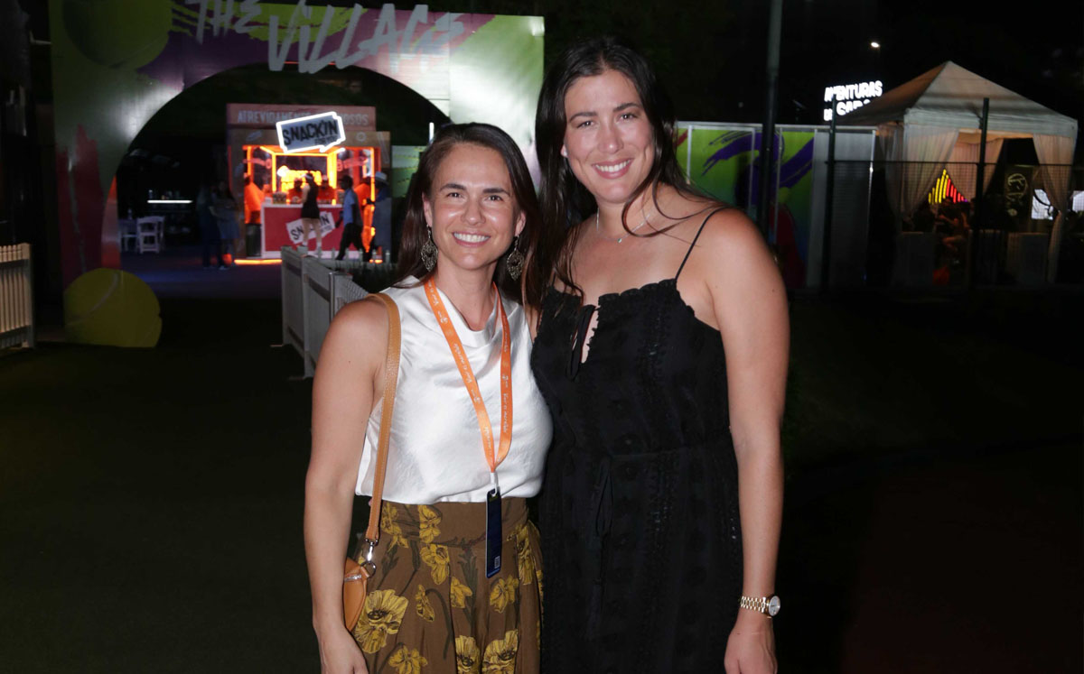 Daniela Garza y Garbiñe Muguruza