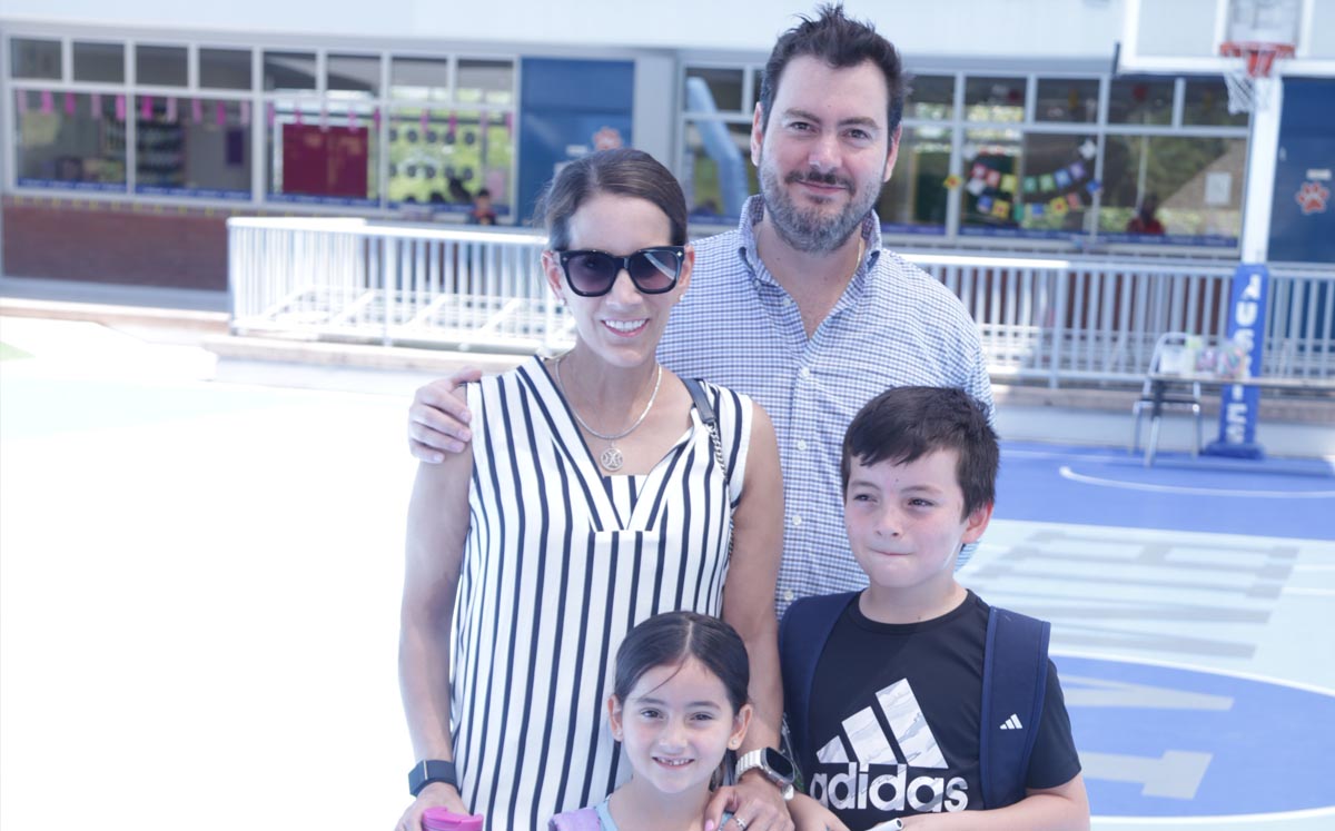 Daniela Manautou, Fernando García, Mariana García y Daniel García