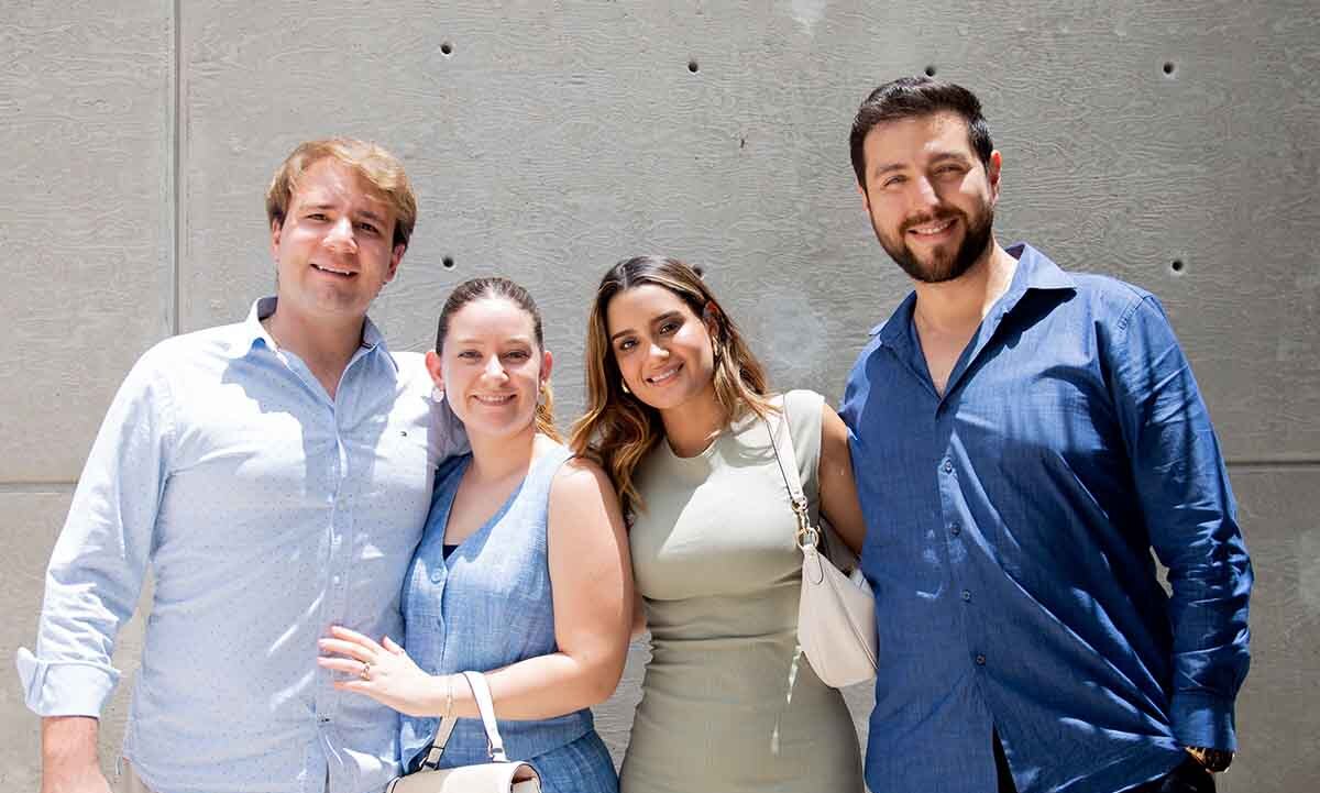 José Huerta, Valeria Sánchez y Karla Sanperior