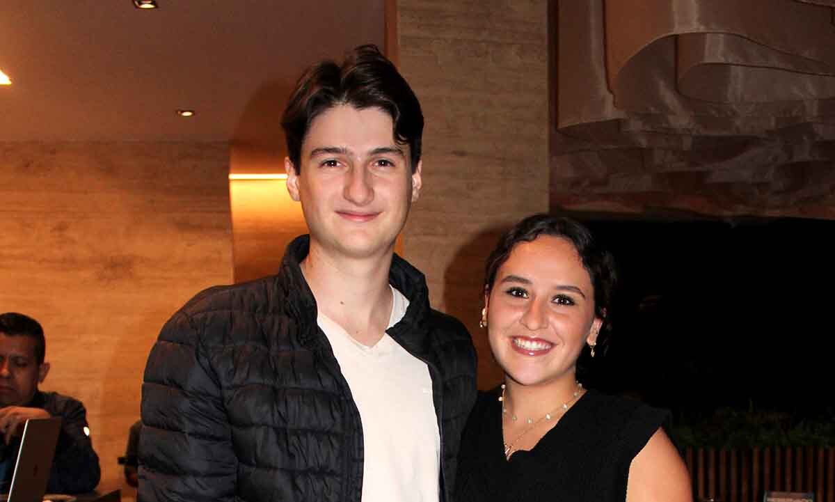Matías Delgado y María Jose Castellanos