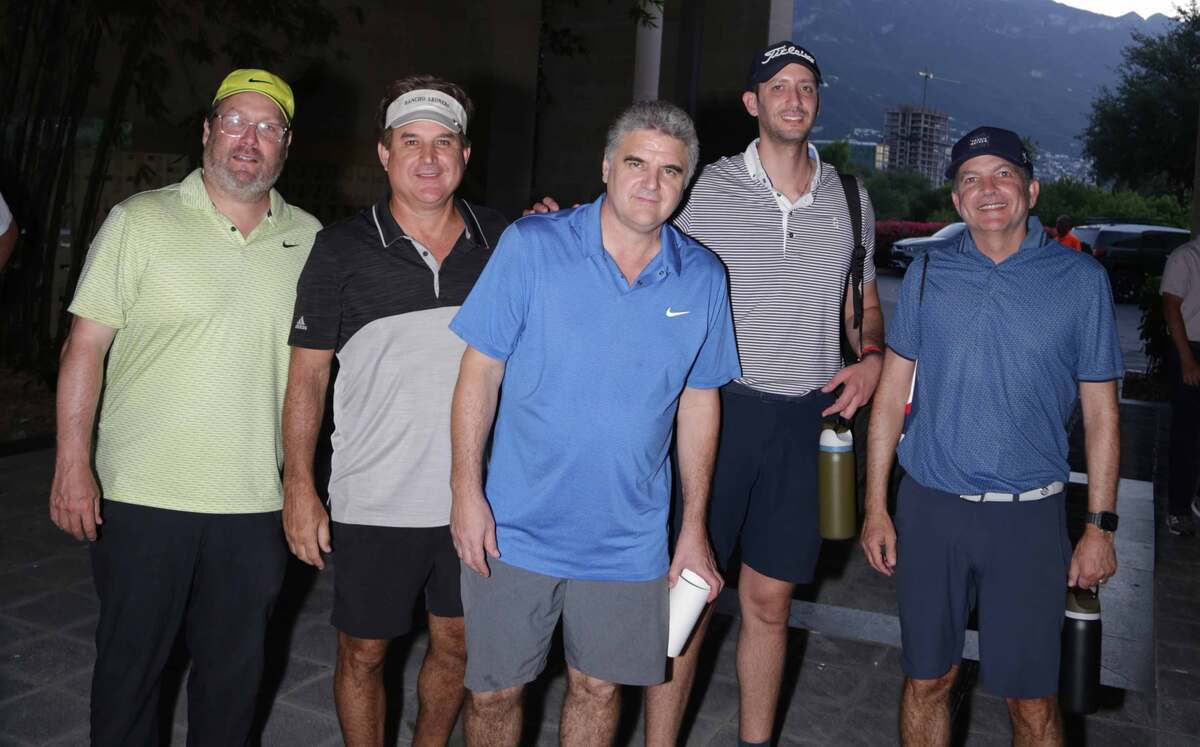 Federico Jasso, Guillermo Martínez, Roberto Martínez, Raúl Kalifa y Beto Assad