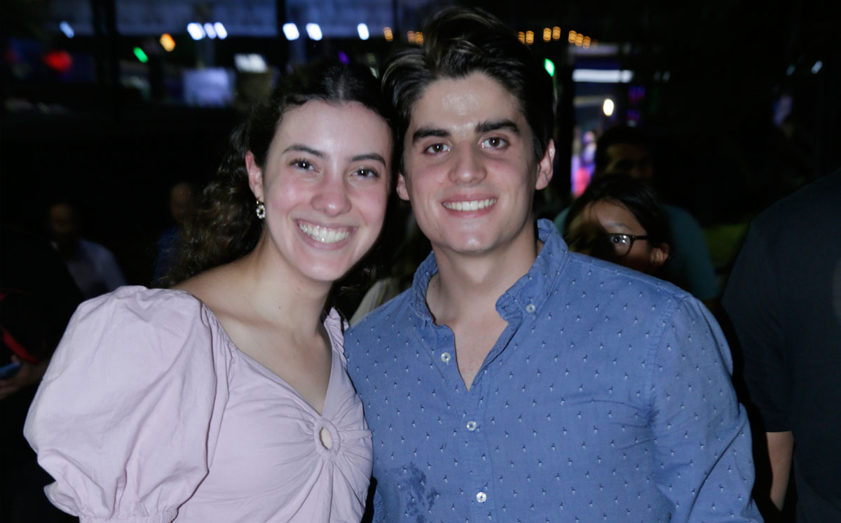 Jimena Alanís y Óscar Guardado