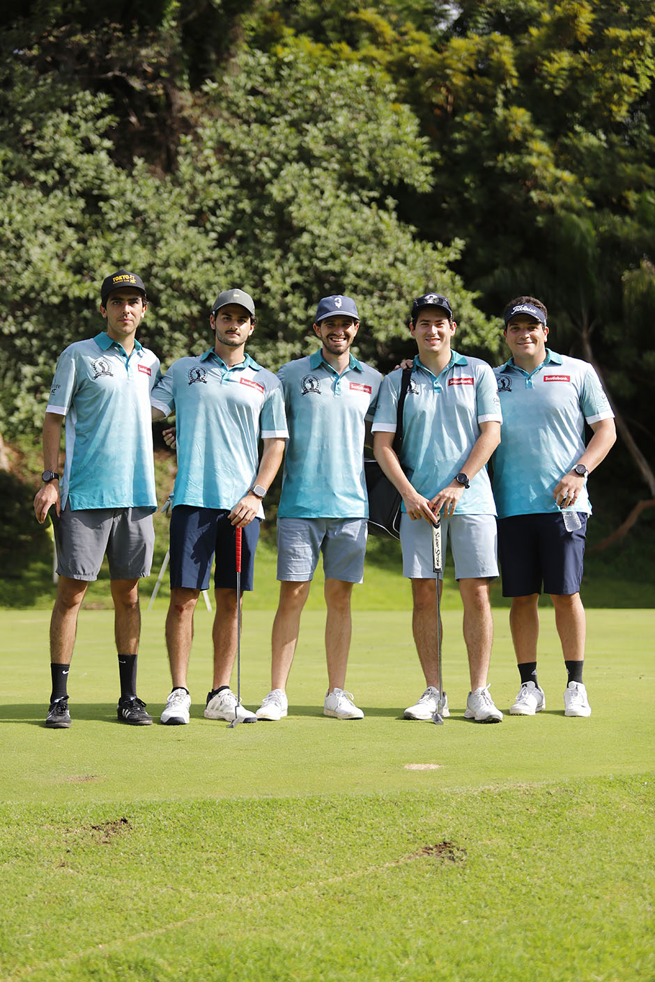 Juan Pablo Villarreal, Diego Hecht, Rogelio Torres, Santiago Maytorena y Andrés Ladrón de Guevara