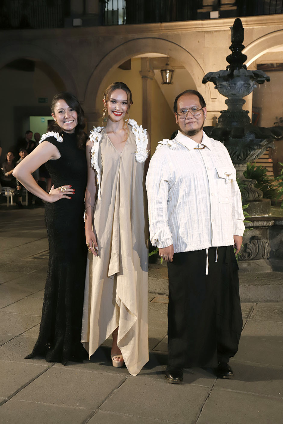 Laura Alfaro, Valeria Villa y Jacobo Hernández