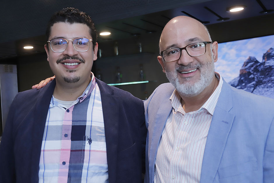 Orlando Martínez y Gerardo Fortanell